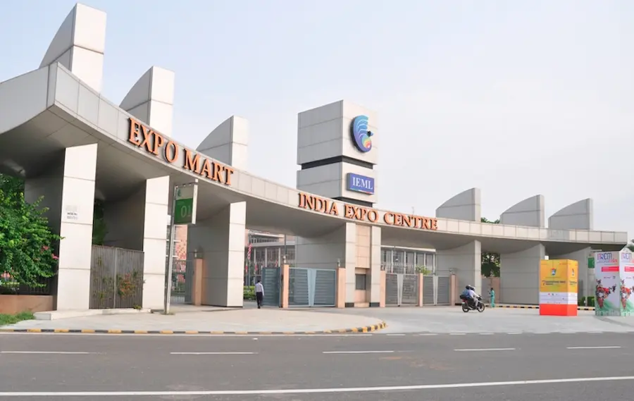 expo mart near a hotel in noida